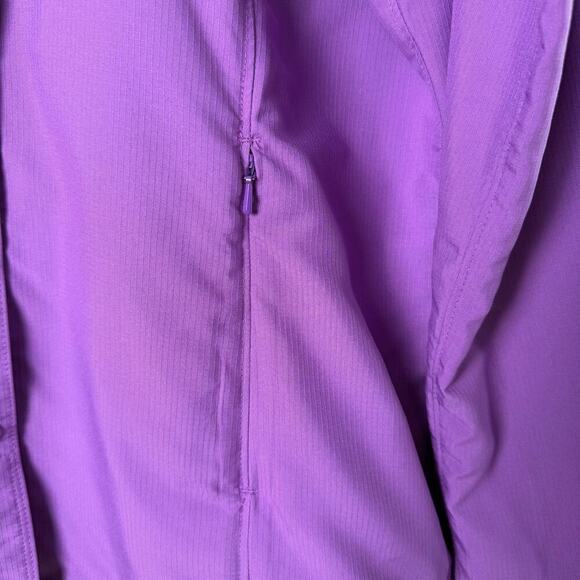 Duluth Trading Co Snap Front Shirt Long Sleeve Vented CoolPlus Outdoors Purple L - Picture 8 of 11